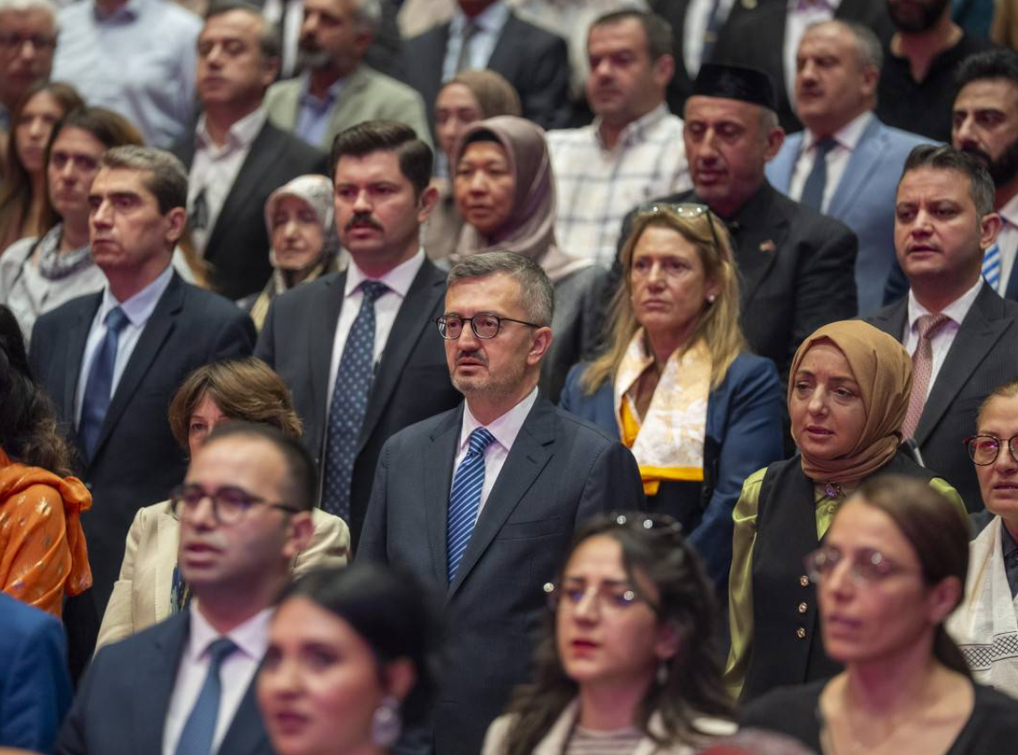 Afsü Rektör Yardimcisi Keleş, ‘Gazze İnsanliğin Turnusol Testi̇’ Paneli̇ne Katildi” (1)