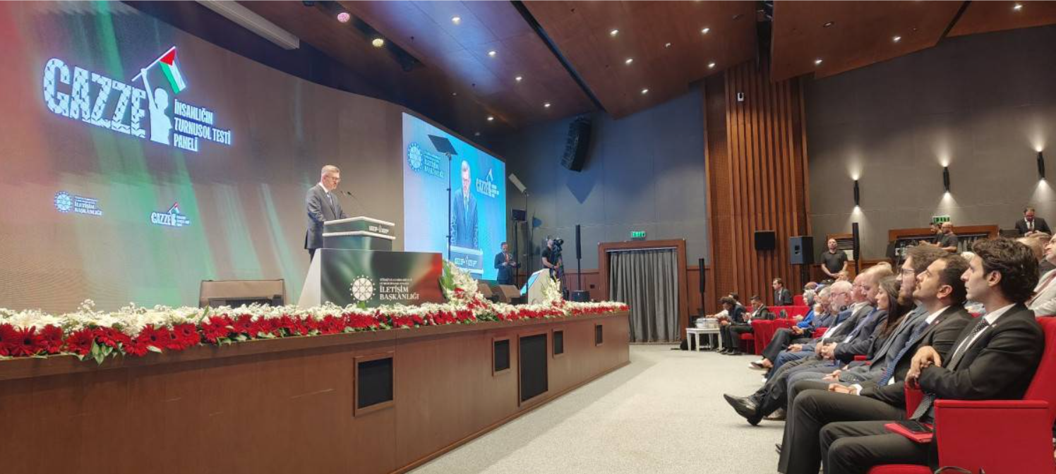 Afsü Rektör Yardimcisi Keleş, ‘Gazze İnsanliğin Turnusol Testi̇’ Paneli̇ne Katildi” (2)
