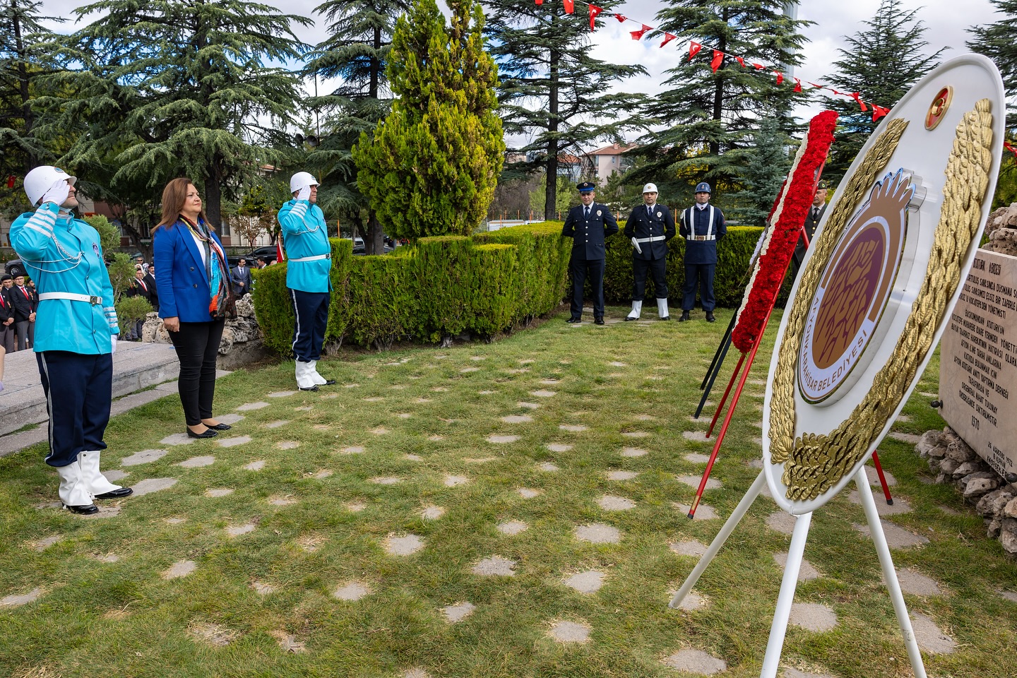 Afyonkarahi̇sar’da Gazi̇ler Günü Törenle Anildi (7)