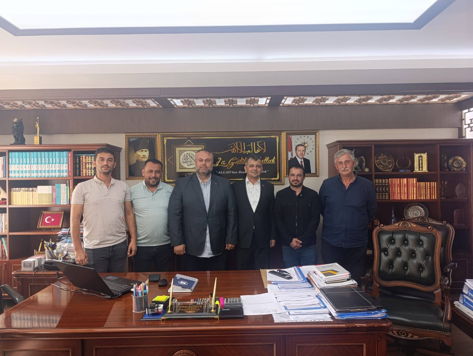 Ak Parti̇ Çi̇fteler Teşki̇latindan Başkan Koyuncu’ya Zi̇yaret (2)