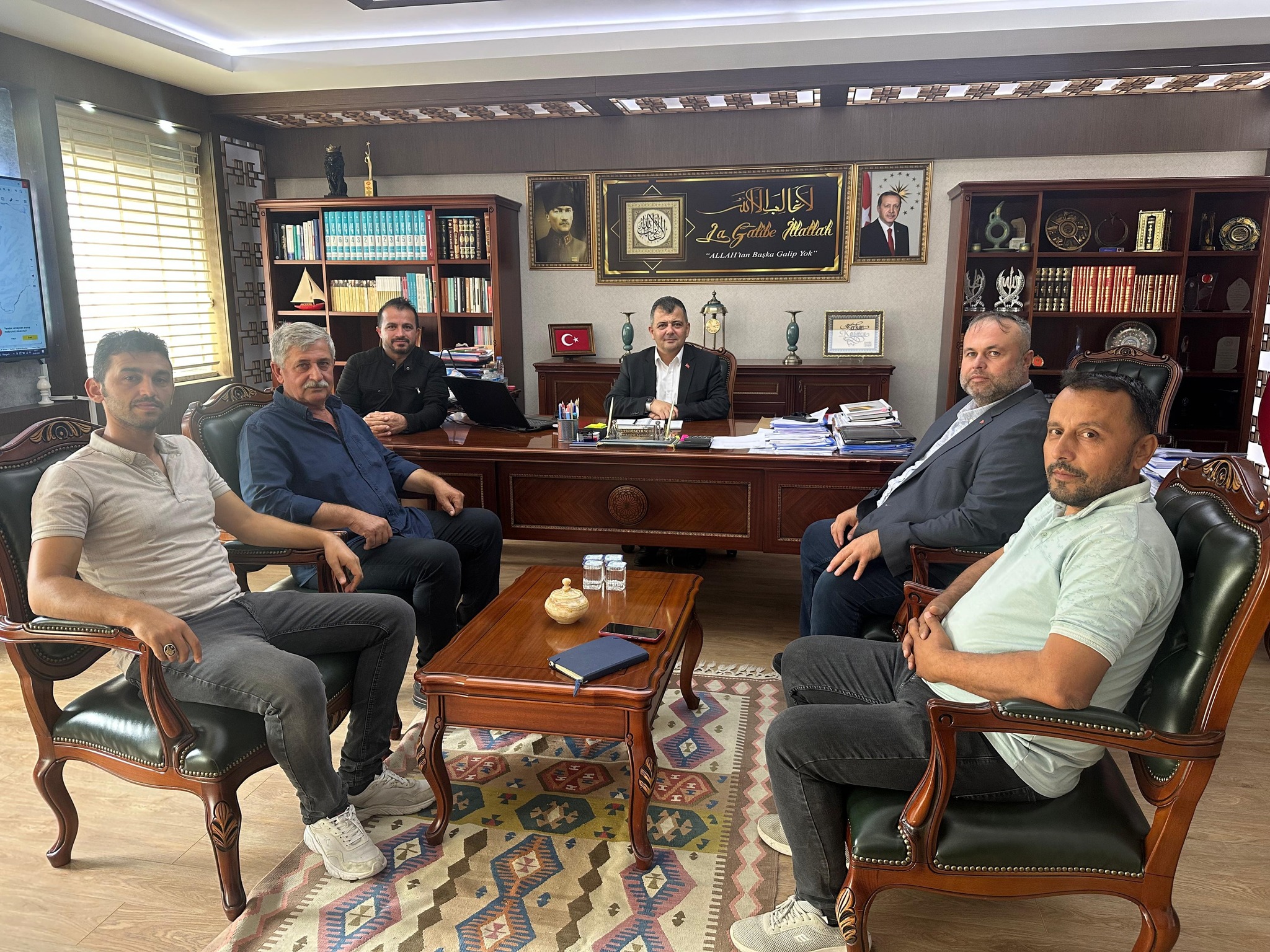 Ak Parti̇ Çi̇fteler Teşki̇latindan Başkan Koyuncu’ya Zi̇yaret (3)
