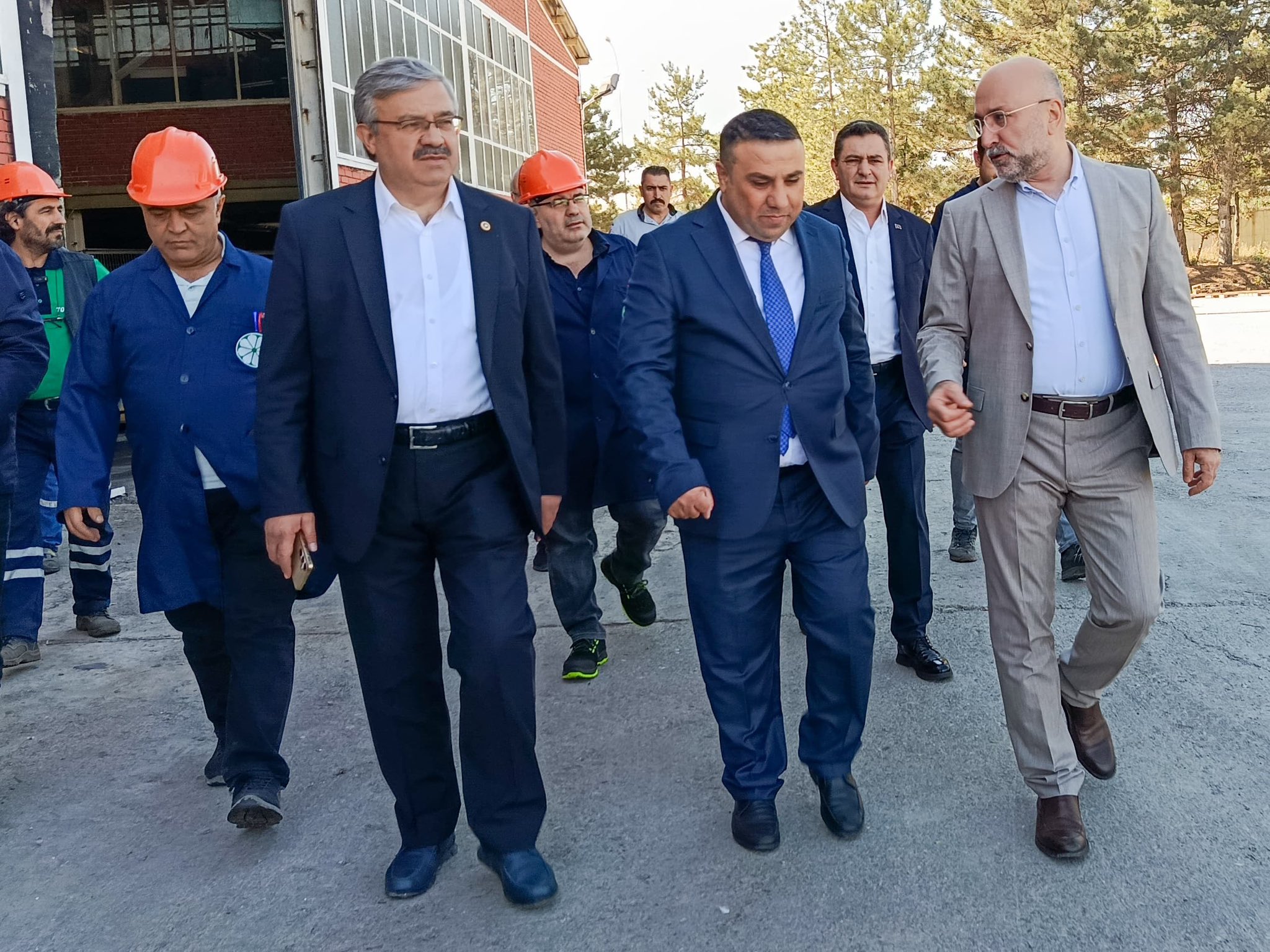 Ak Parti Heyetinden Türk Şeker Fabrikasına Ziyaret (2)