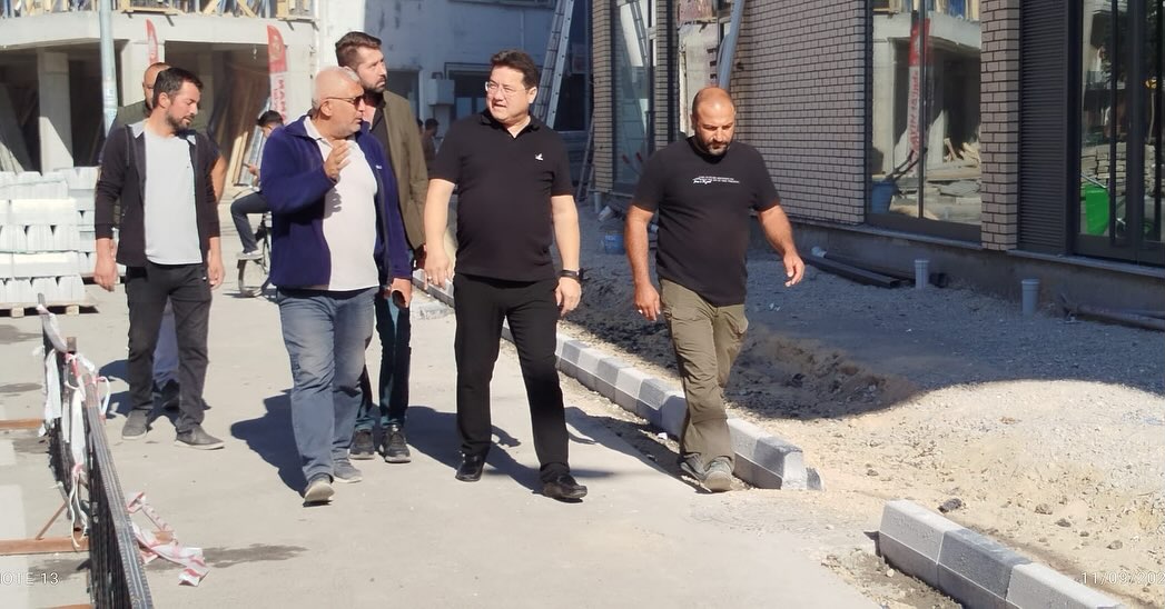 Başkan Aynaci, Çalişmalari Yeri̇nde Denetledi̇ 1