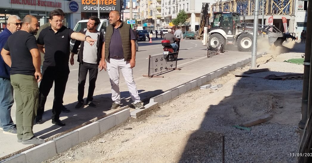 Başkan Aynaci, Çalişmalari Yeri̇nde Denetledi̇ 2