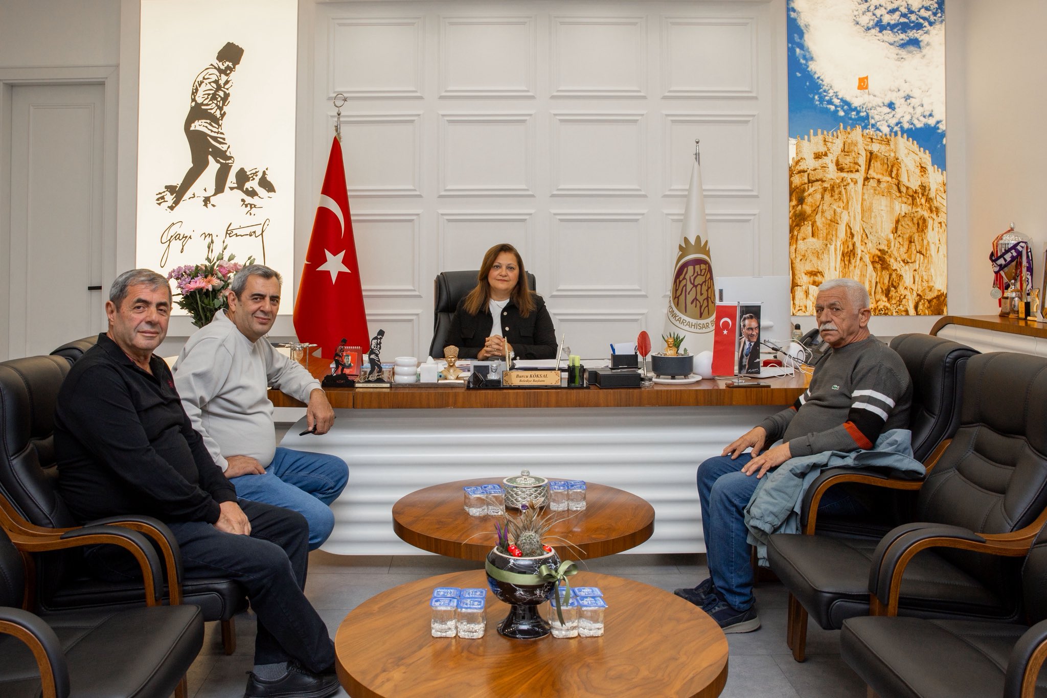 Başkan Köksal, Chp Bayat Teşki̇latiyla Bi̇r Araya Geldi̇