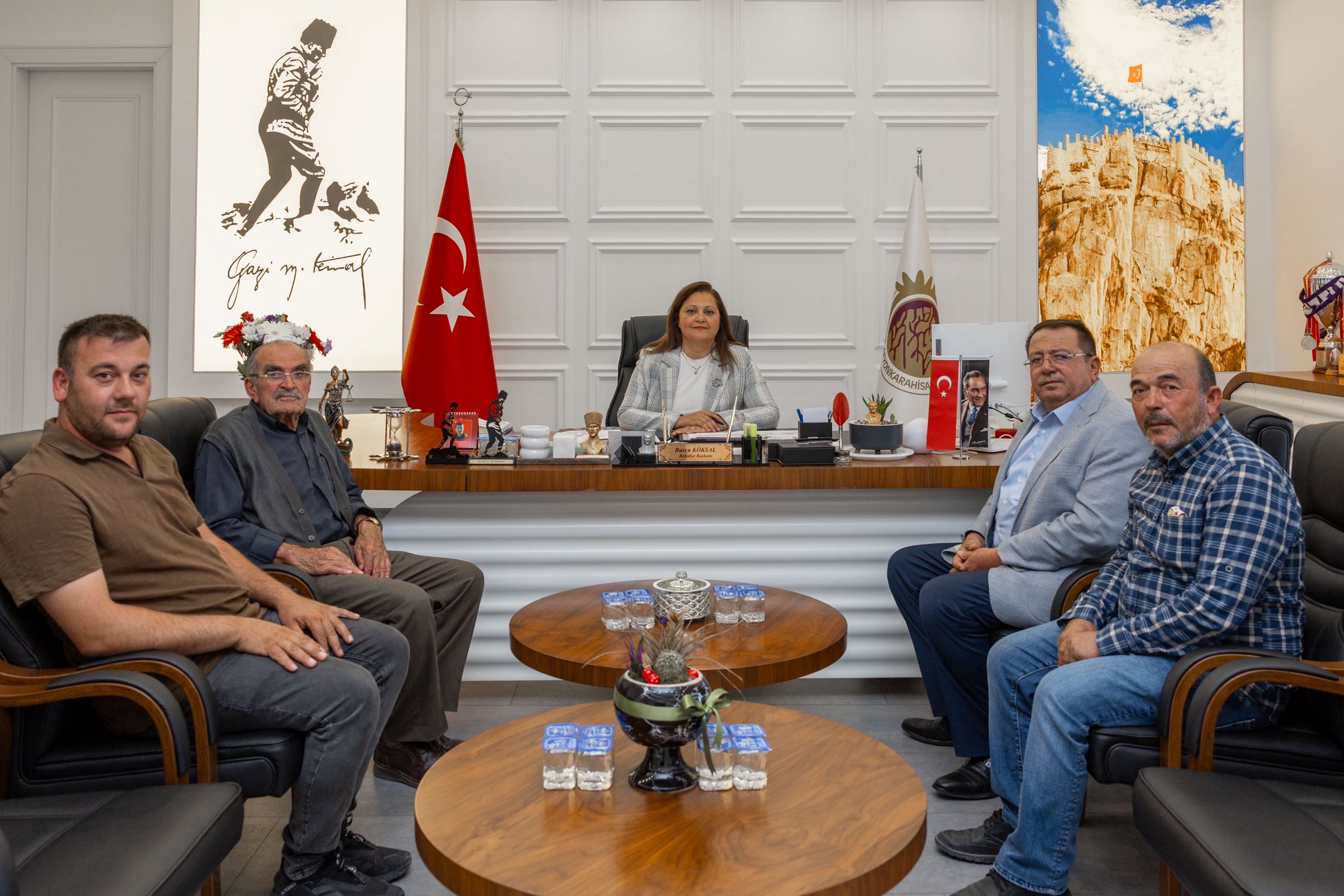 Başkan Köksal Komşu İlçe İle Neler Görüştü