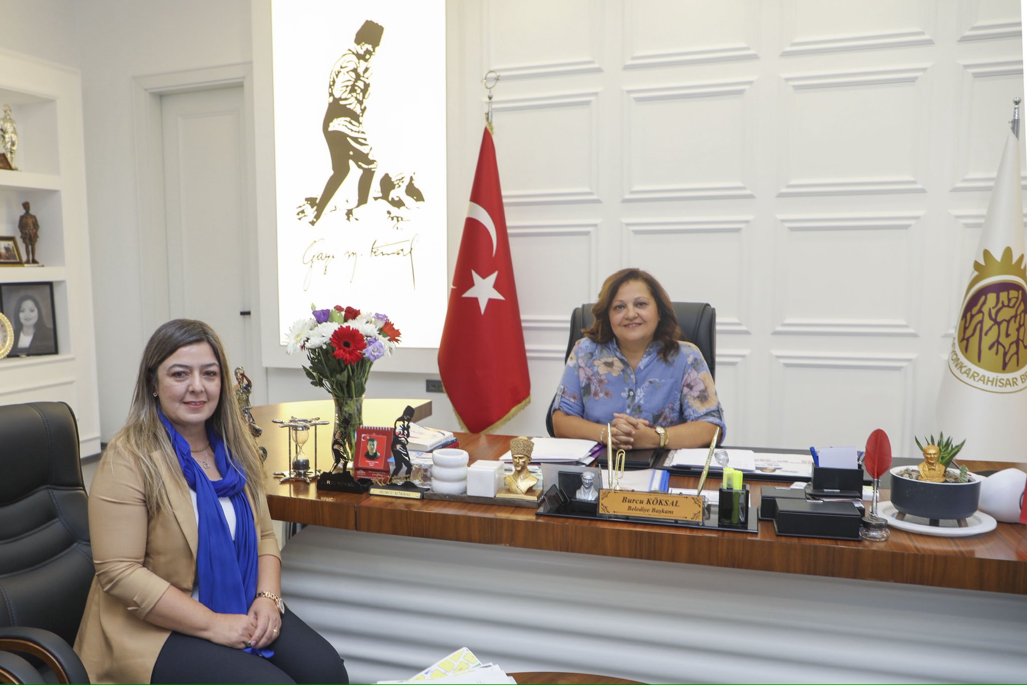 Başkan Köksal, Muhtar Hiz İle Ne Görüştü