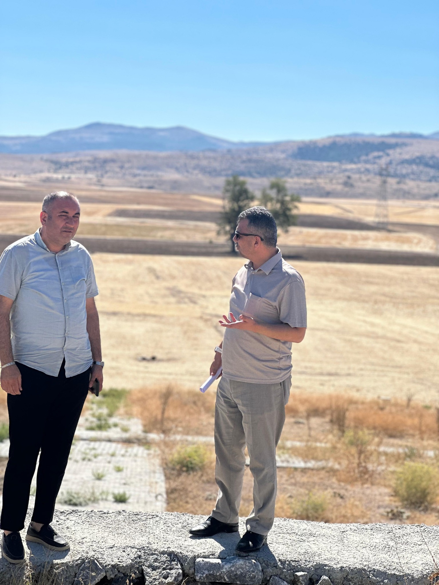 Başkan Koyuncu Karacaören Kabri̇stanliği’ndaki̇ Çalişmalari İnceledi̇ (3)