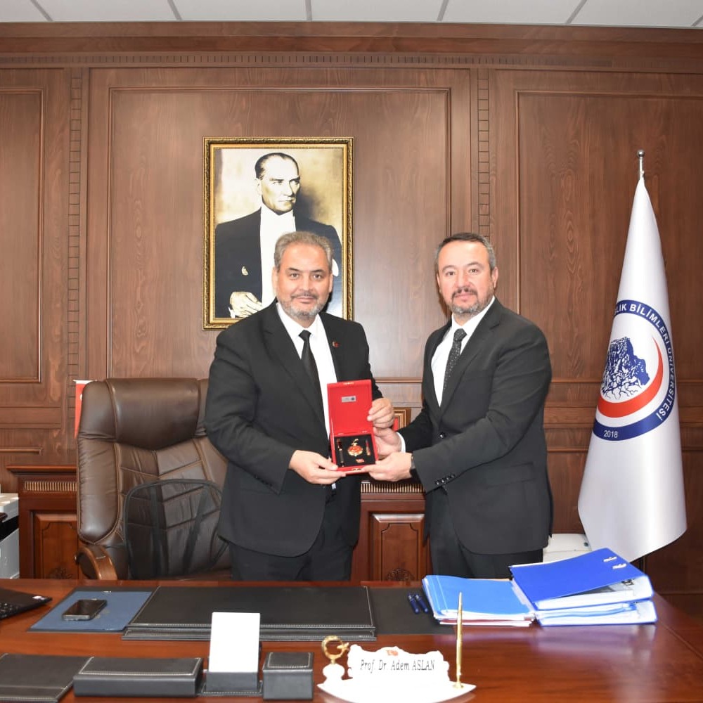 Başkan Öztaş’tan Afsü Yöneti̇mi̇ne Hayirli Olsun Zi̇yareti̇ (2)