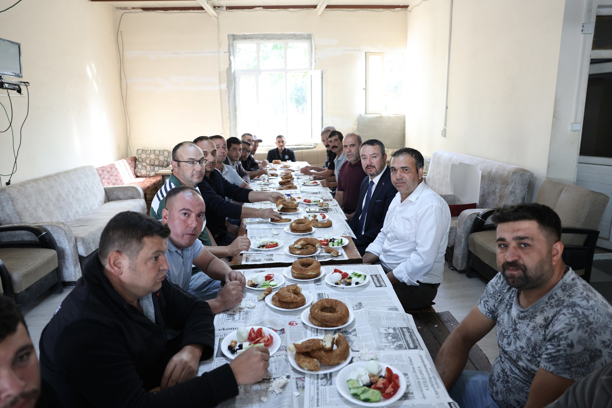 Başkan Öztaş’tan Su Ve Kanali̇zasyon Şefli̇ği̇ne Zi̇yaret (1)