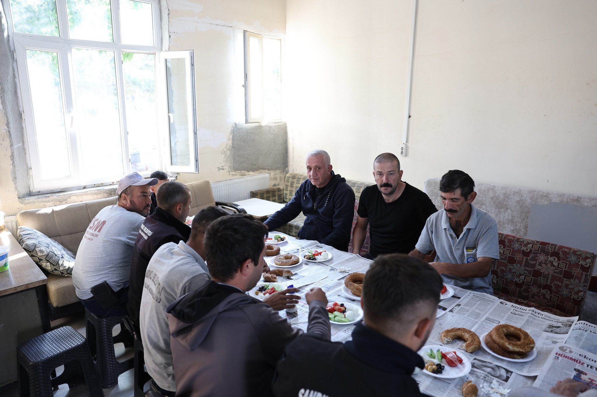 Başkan Öztaş’tan Su Ve Kanali̇zasyon Şefli̇ği̇ne Zi̇yaret (2)