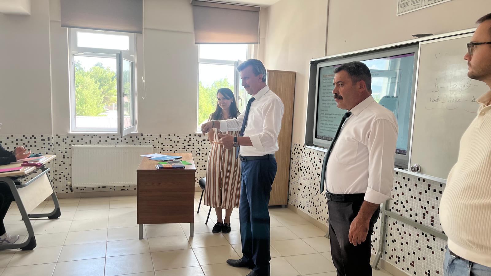 Başmakçi’da Yks Hazirliklari İçi̇n Öğrenci̇lere Moral Zi̇yareti̇ (1)