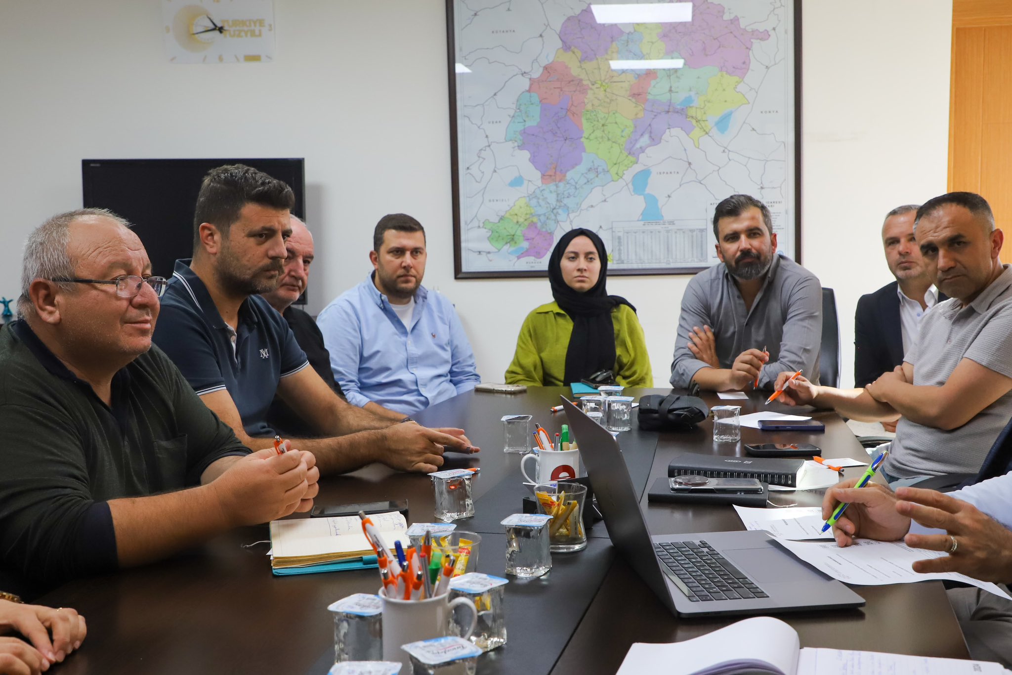 İl Danişma Mecli̇si̇ Öncesi̇ Ak Parti̇’de Yoğun Mesai̇ (2)