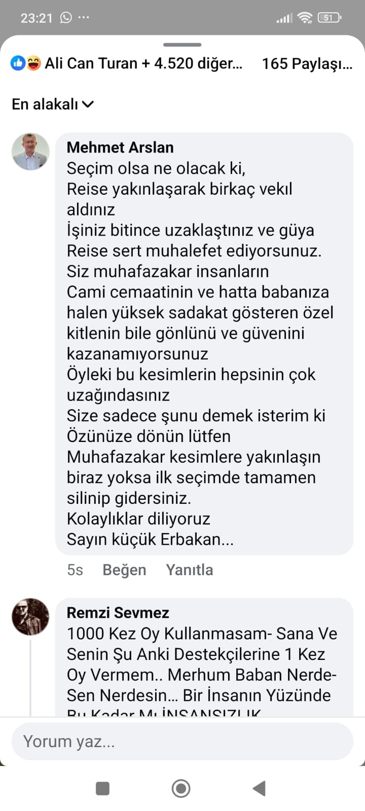 İmamın Siyasalı Olur Mu (2)