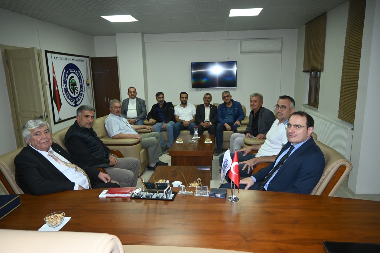 Kaymakam Türker Çay Tso İsti̇şare Toplantisina Katildi (3)