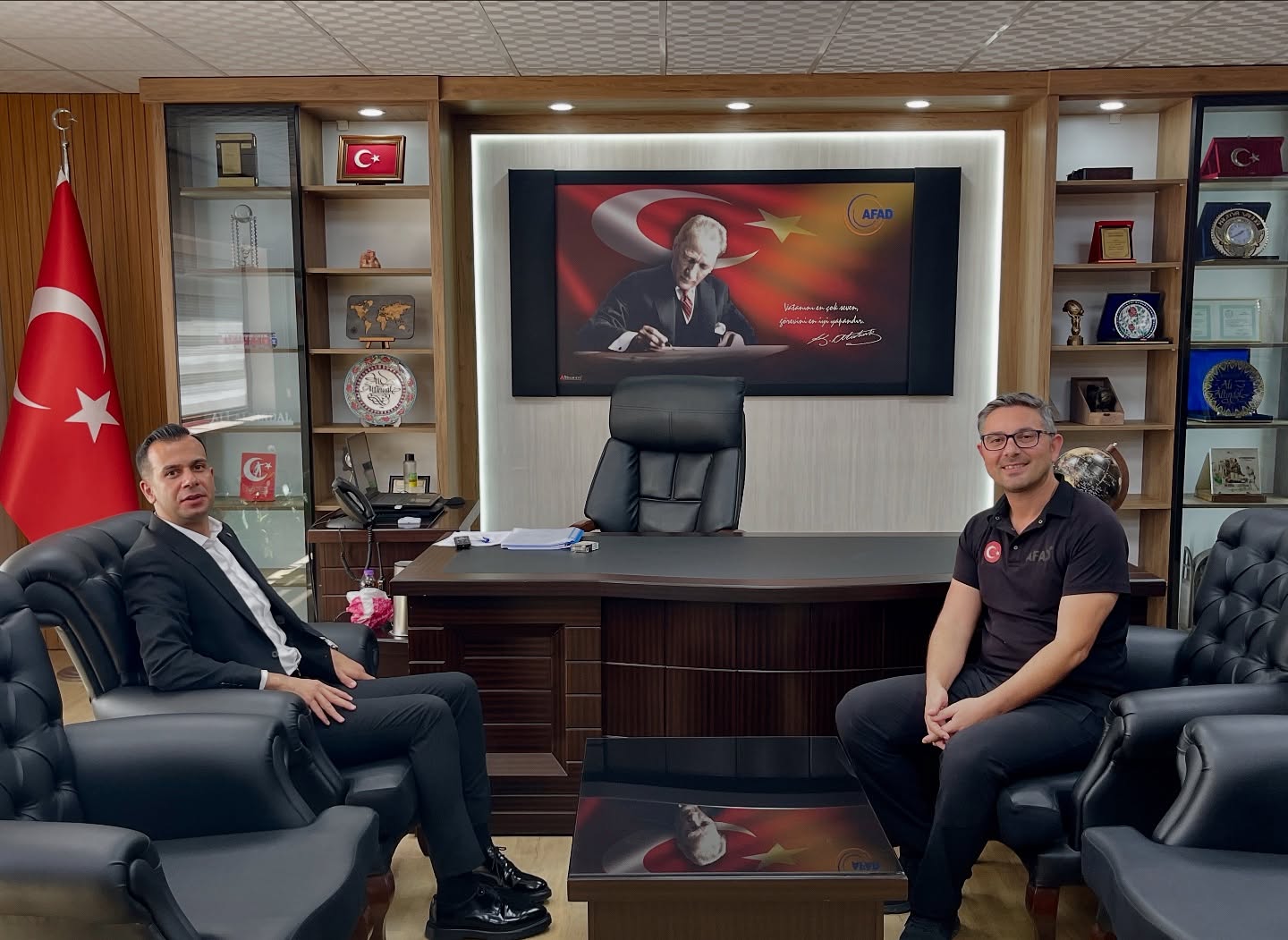 Kaymakamdan Afad Müdürüne Başarilar Temenni̇si̇ 1