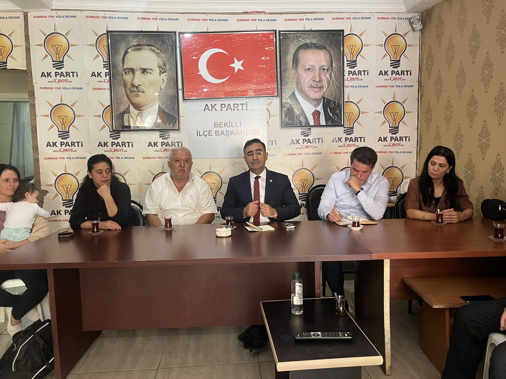 Mi̇lletveki̇li̇ Arslan, Beki̇lli̇’de Teşki̇latla Buluştu (2)
