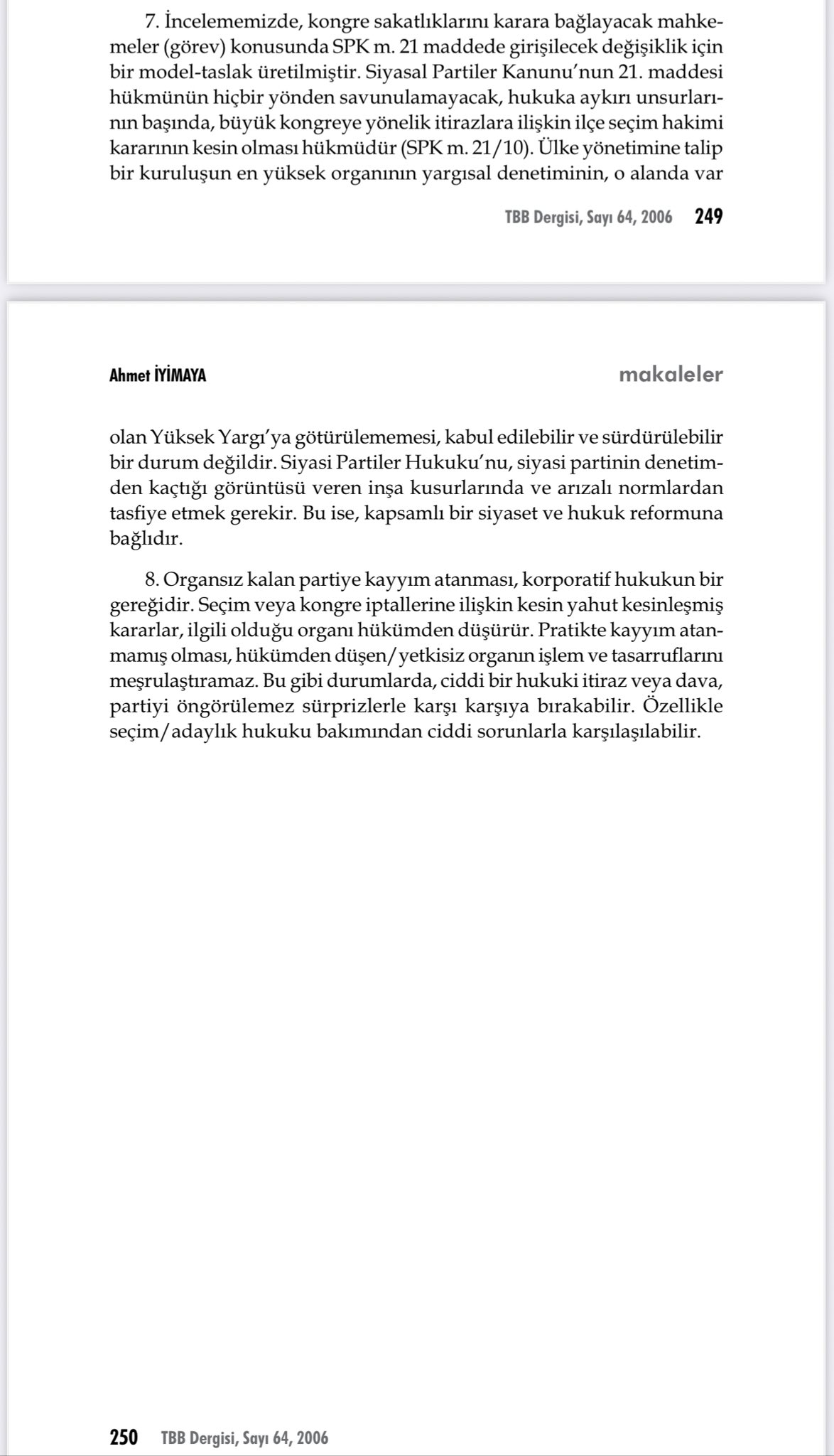 Mi̇lletveki̇li̇ Özkaya’dan Chp Kongreleri̇ne Hukuki̇ Gönderme (3)