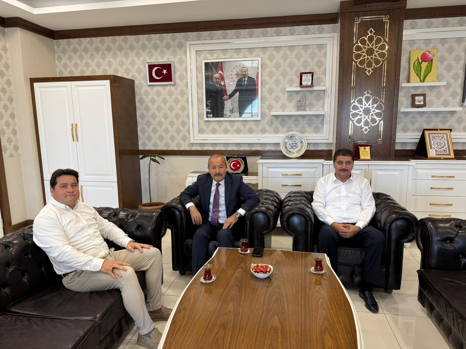 Mi̇lletveki̇li̇ Taytak İle Başkan Aynaci Hangi̇ Konuyu Görüştü 1