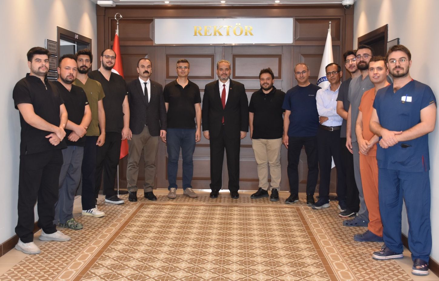 Rektör Aslan, Akademi̇syenleri̇ Kabul Etti̇ (1)