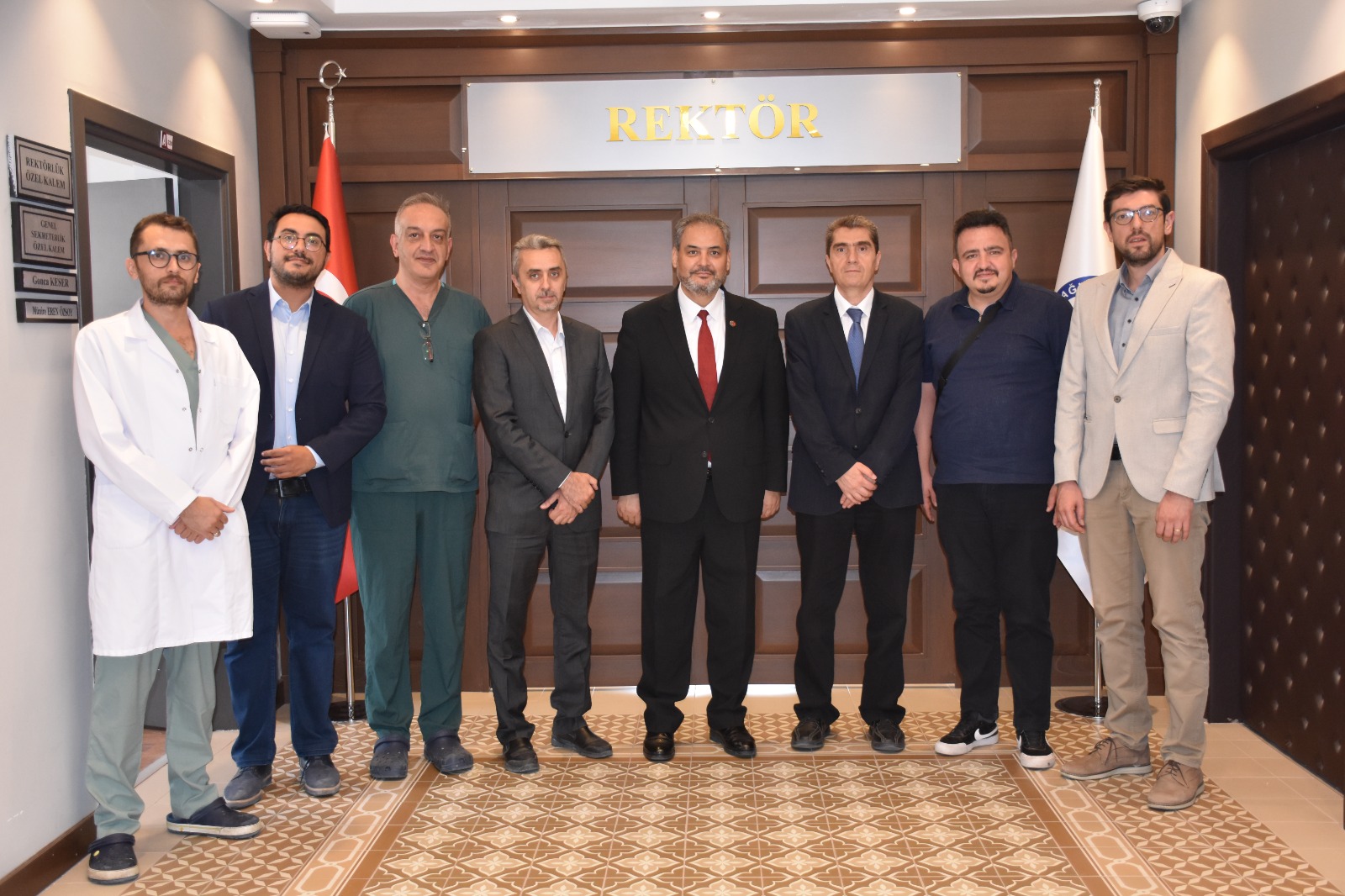 Rektör Aslan, Akademi̇syenleri̇ Kabul Etti̇ (2)