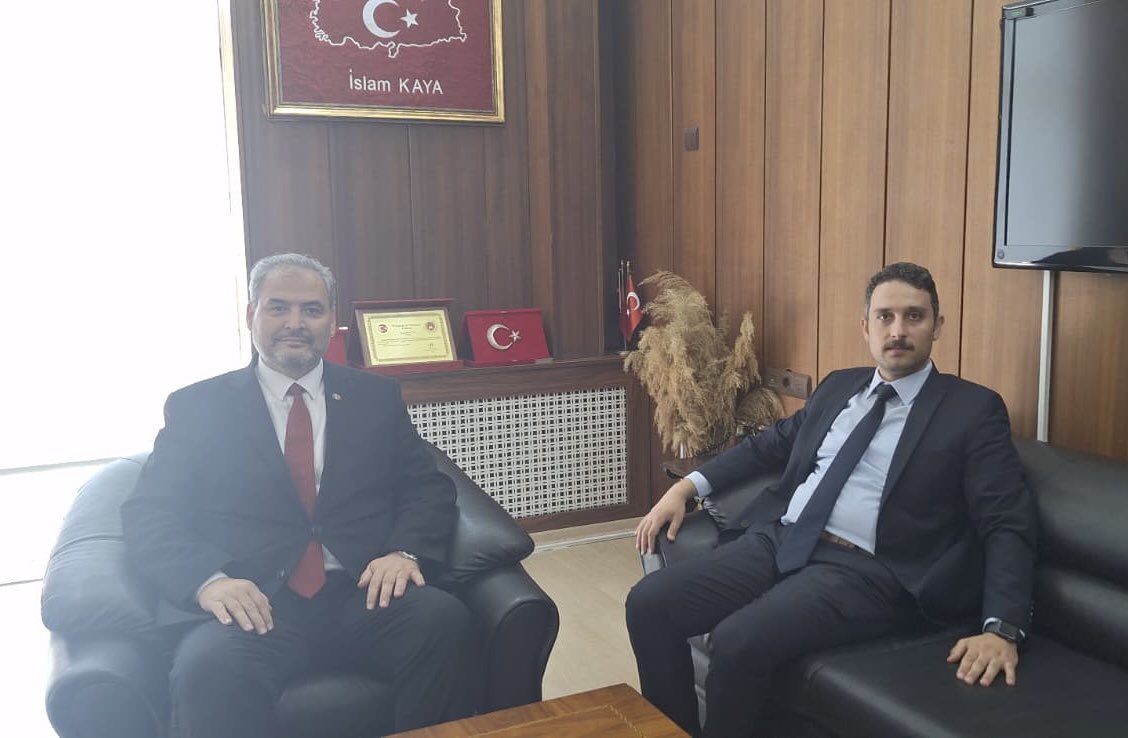 Rektör Aslan, Başsavci Patlak Ve Başkan Kaya’yi Zi̇yaret Etti̇! (1)