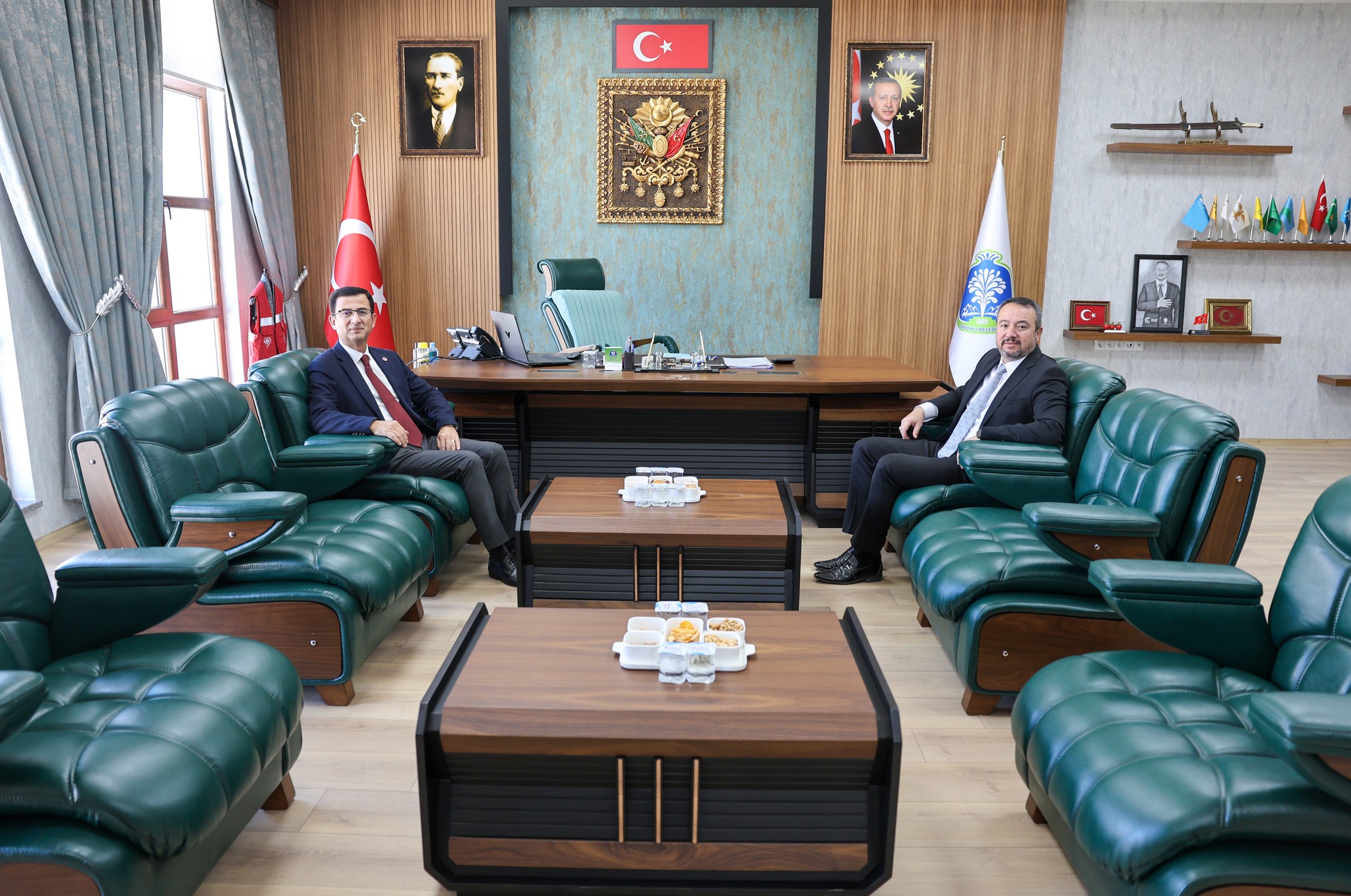 Sandikli’da Çevre Ve Şehi̇rci̇li̇k İş Bi̇rli̇ği̇ Görüşmesi̇