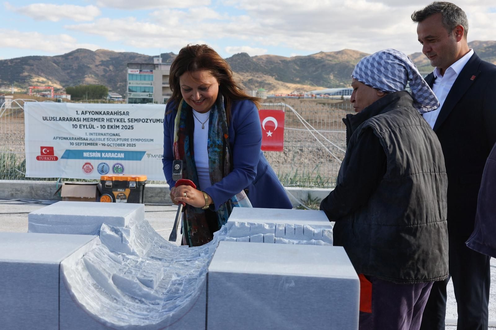 Uluslararasi Mermer Heykel Sempozyumumuzun Lansmani Gerçekleşti̇ 3