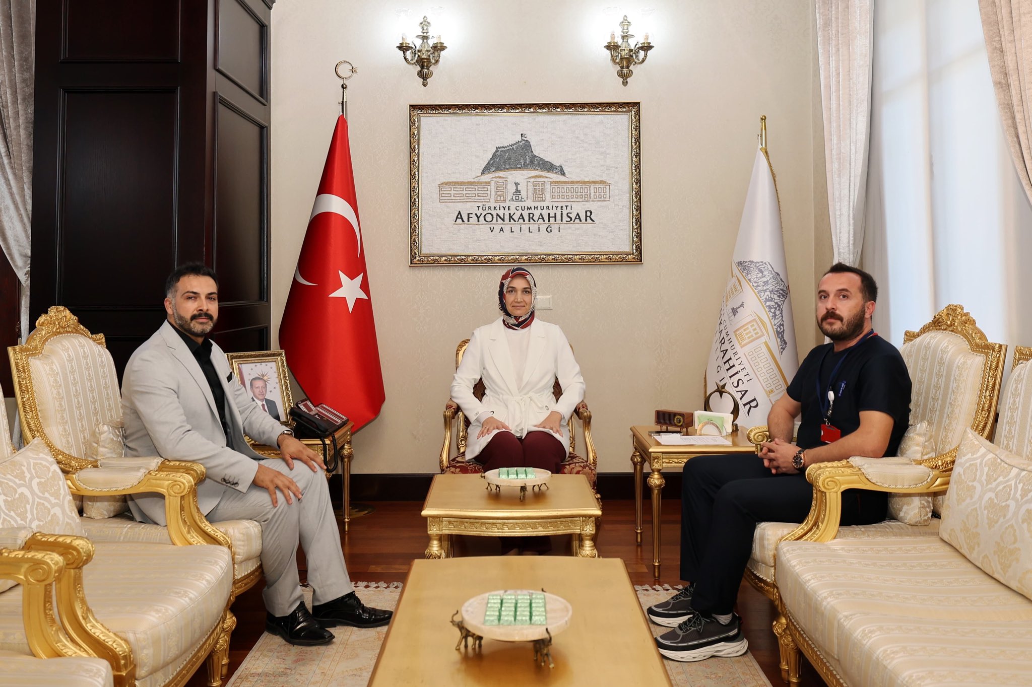 Afsü Başheki̇mi̇ Ve Başhemşi̇re’den Vali̇ Yi̇ği̇tbaşi’na Zi̇yaret