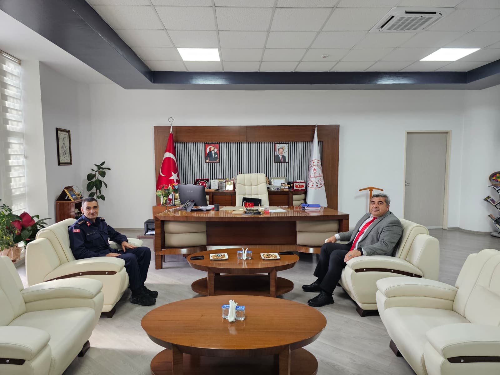 Afyon’da Kurumlar Arasi Nezaket Zi̇yareti̇ Gerçekleşti̇