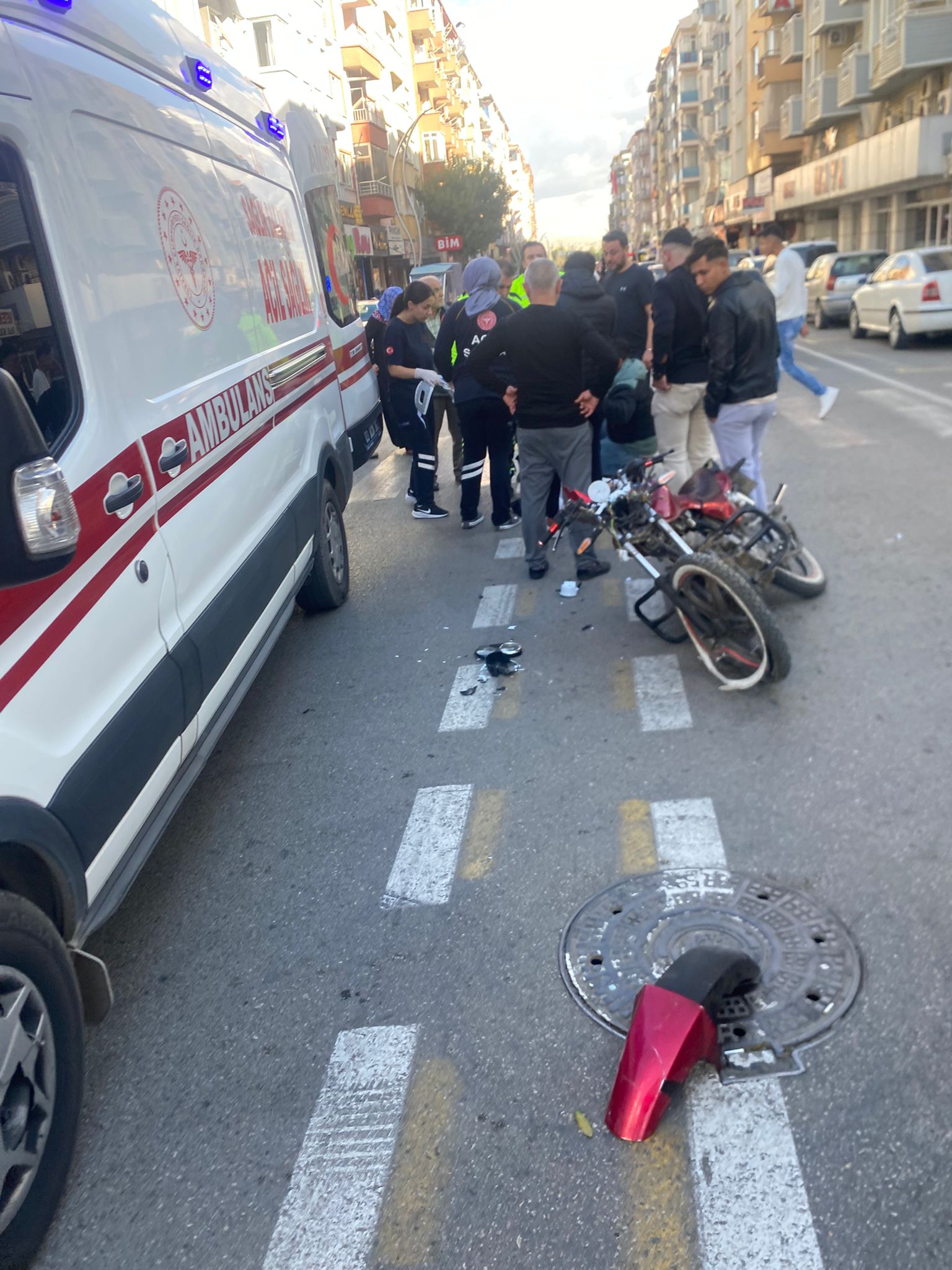 Afyonkarahi̇sar’da Motosi̇klet Kazasi 5