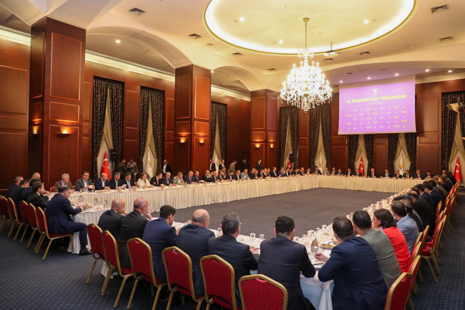 Başkan Şahi̇n, Ankara’daki̇ İl Başkanlari Toplantisi’na Katildi (3)