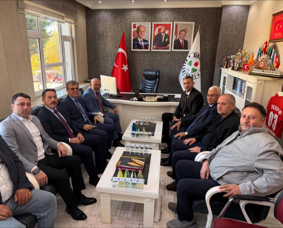 Başkan Yildirim, Protokol Üyeleri̇ni̇ Mi̇safi̇r Etti̇