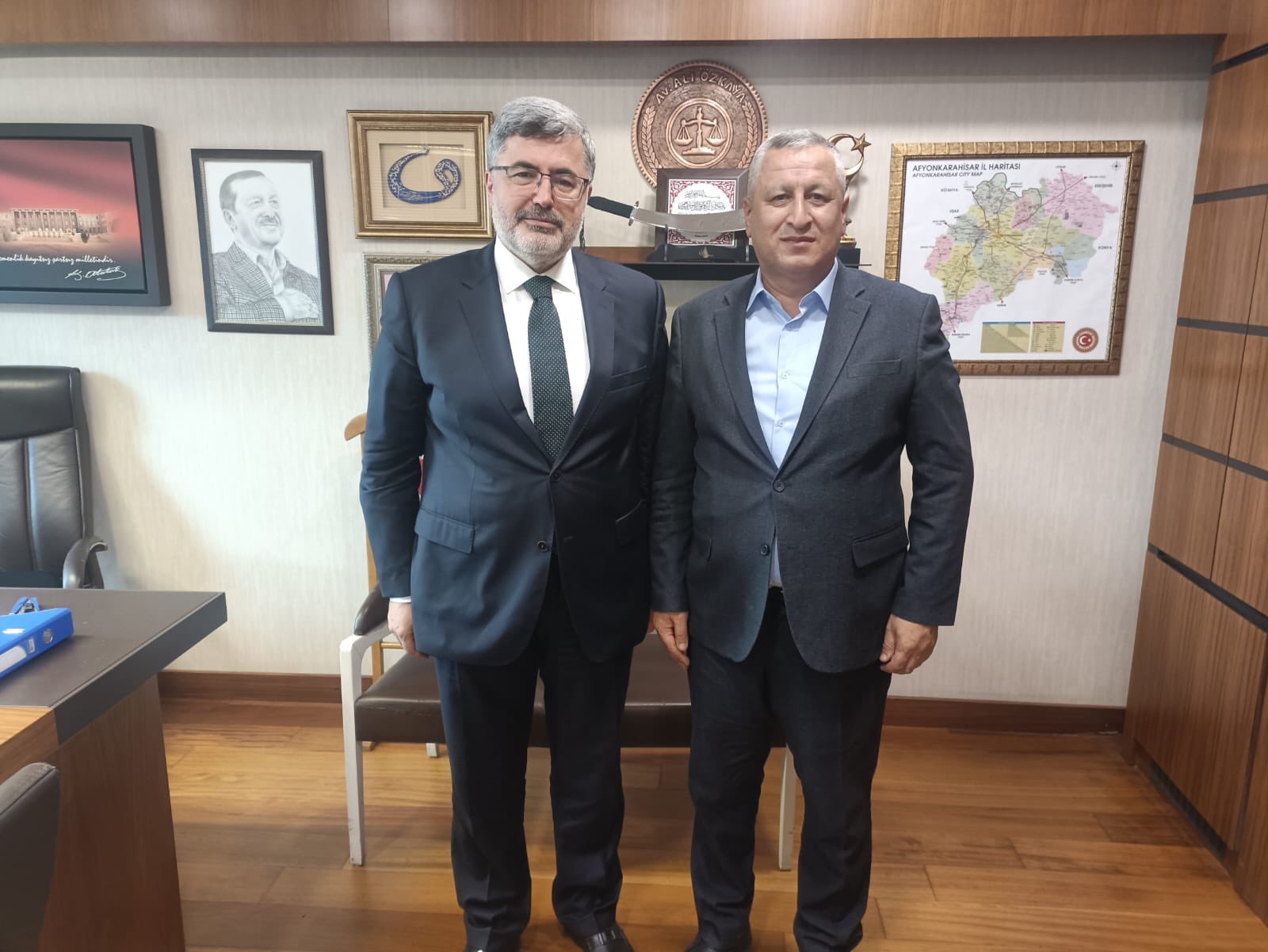 Başkan Zibak, Mi̇lletveki̇li̇ Özkaya İle Tbmm’de Buluştu