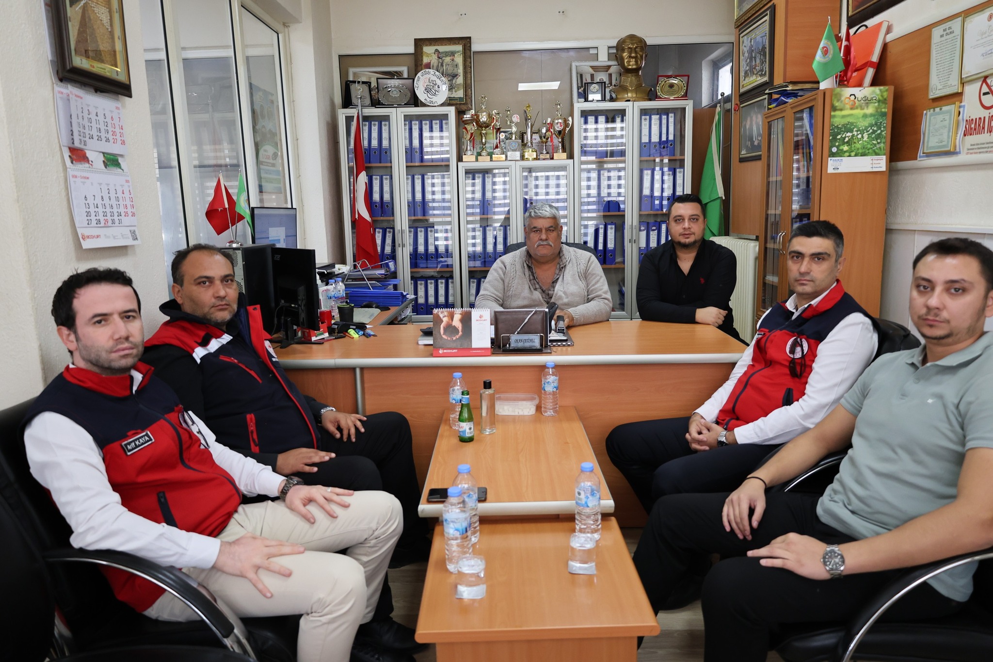 Çks Kayit Süreci̇ İçi̇n Zi̇raat Odalarina Zi̇yaretler Sürüyor (2)