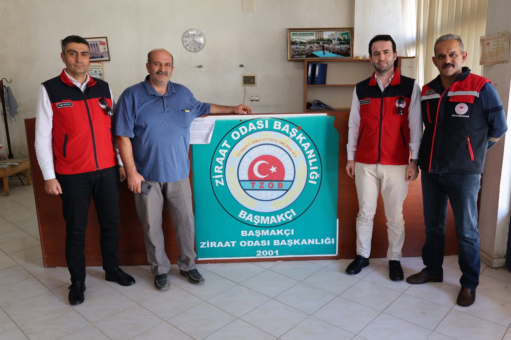 Çks Kayit Süreci̇ İçi̇n Zi̇raat Odalarina Zi̇yaretler Sürüyor (4)
