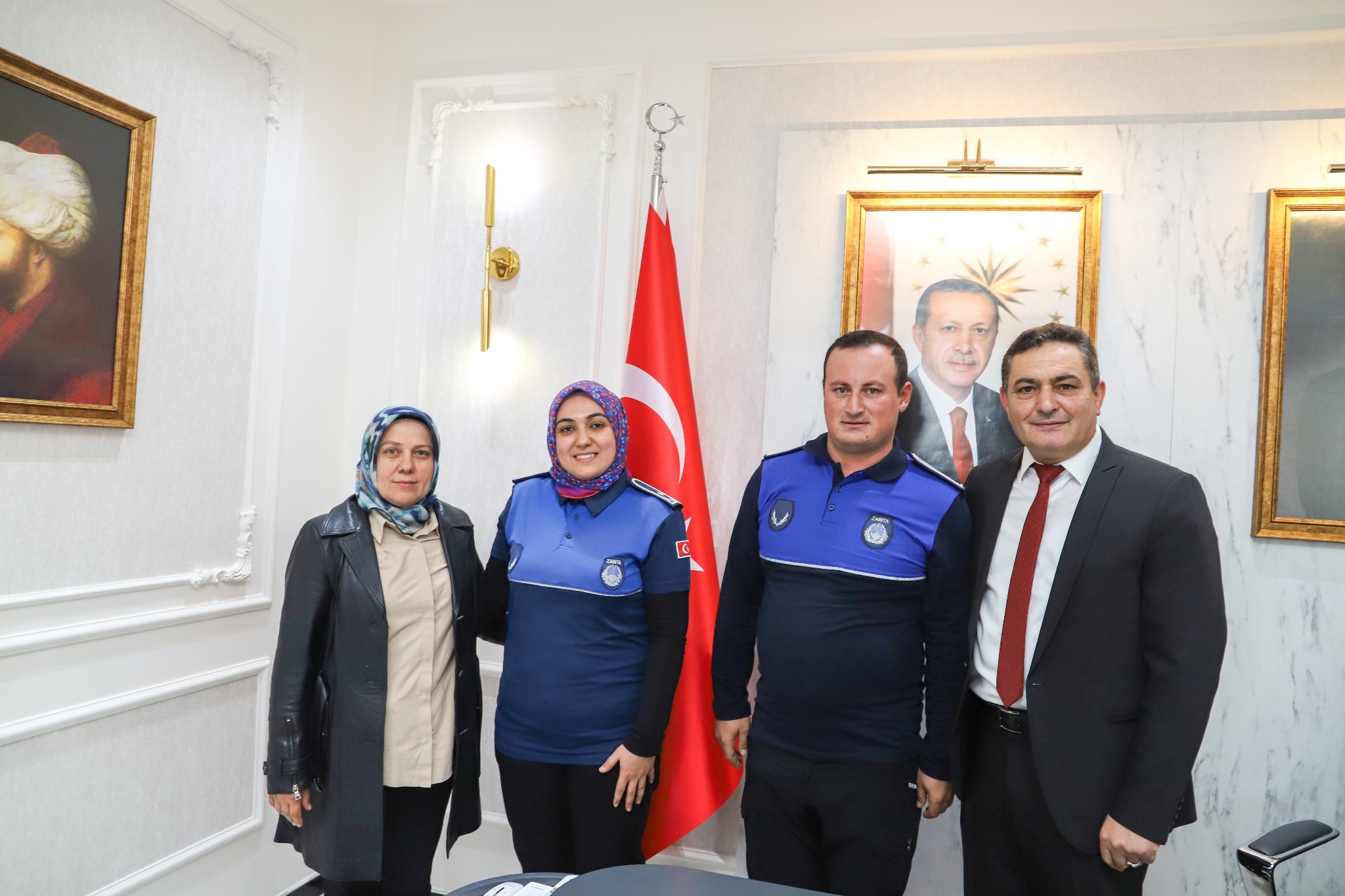 Çobanlar’da Zabita Komi̇serleri̇ne Rütbe Töreni̇ (1)