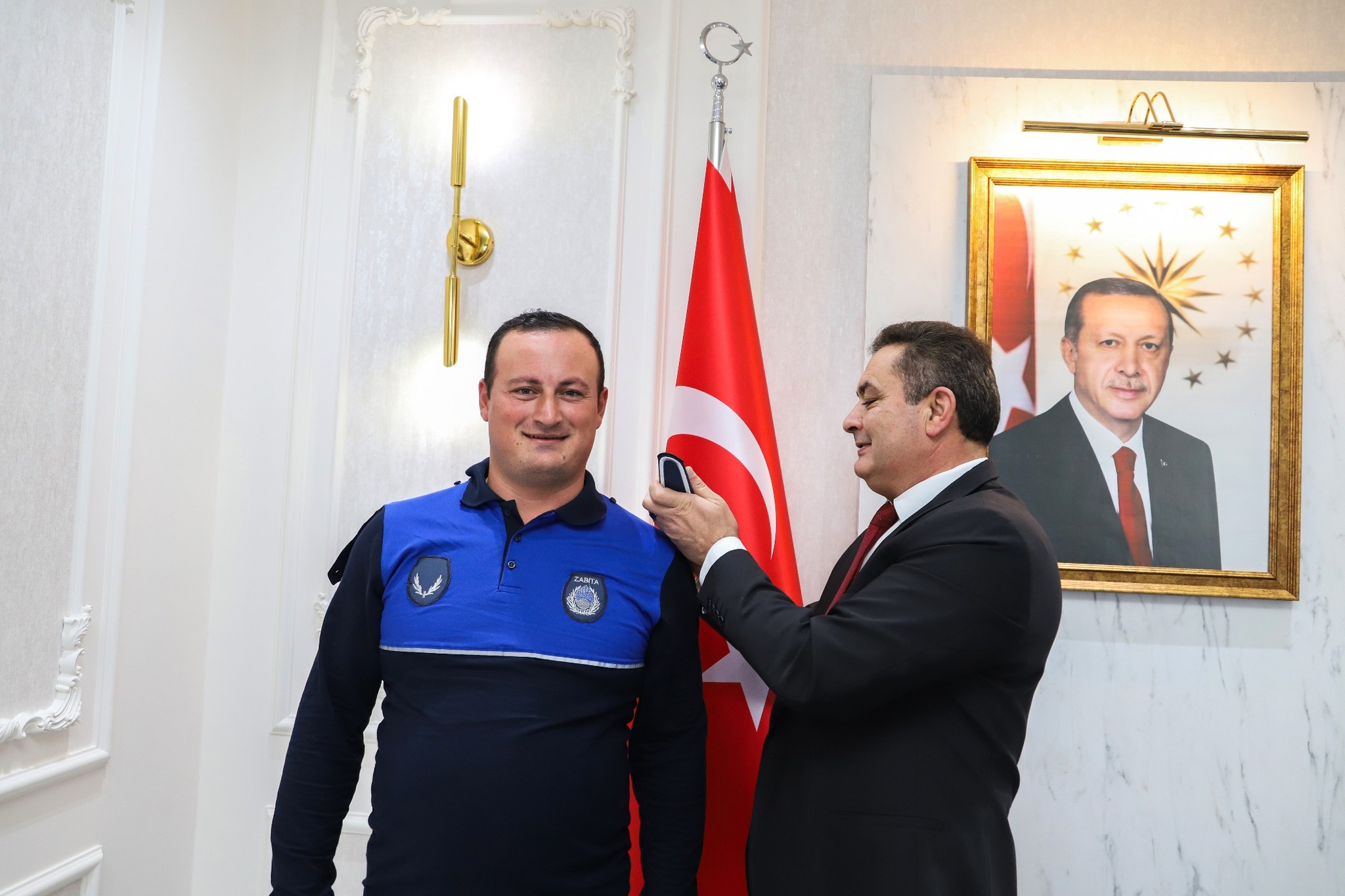 Çobanlar’da Zabita Komi̇serleri̇ne Rütbe Töreni̇ (2)