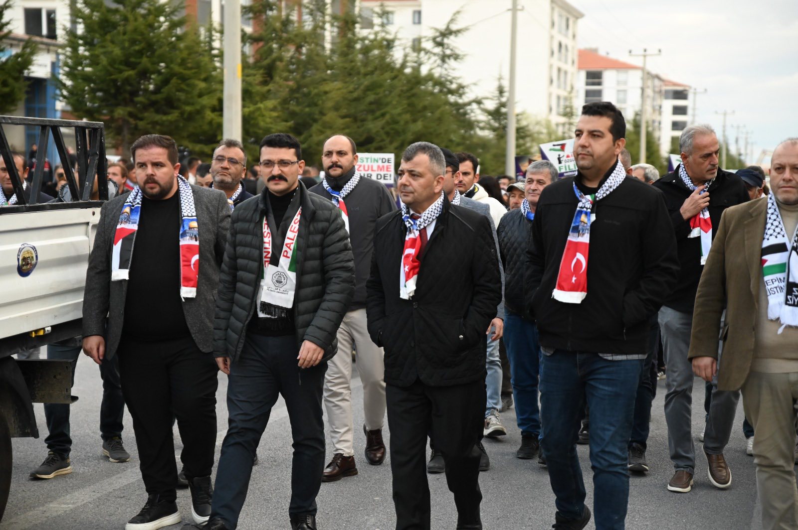 Emi̇rdağ’dan Gazze’ye Destek Yürüyüşü (1)