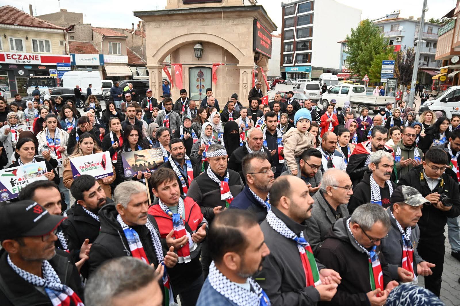 Emi̇rdağ’dan Gazze’ye Destek Yürüyüşü (2)