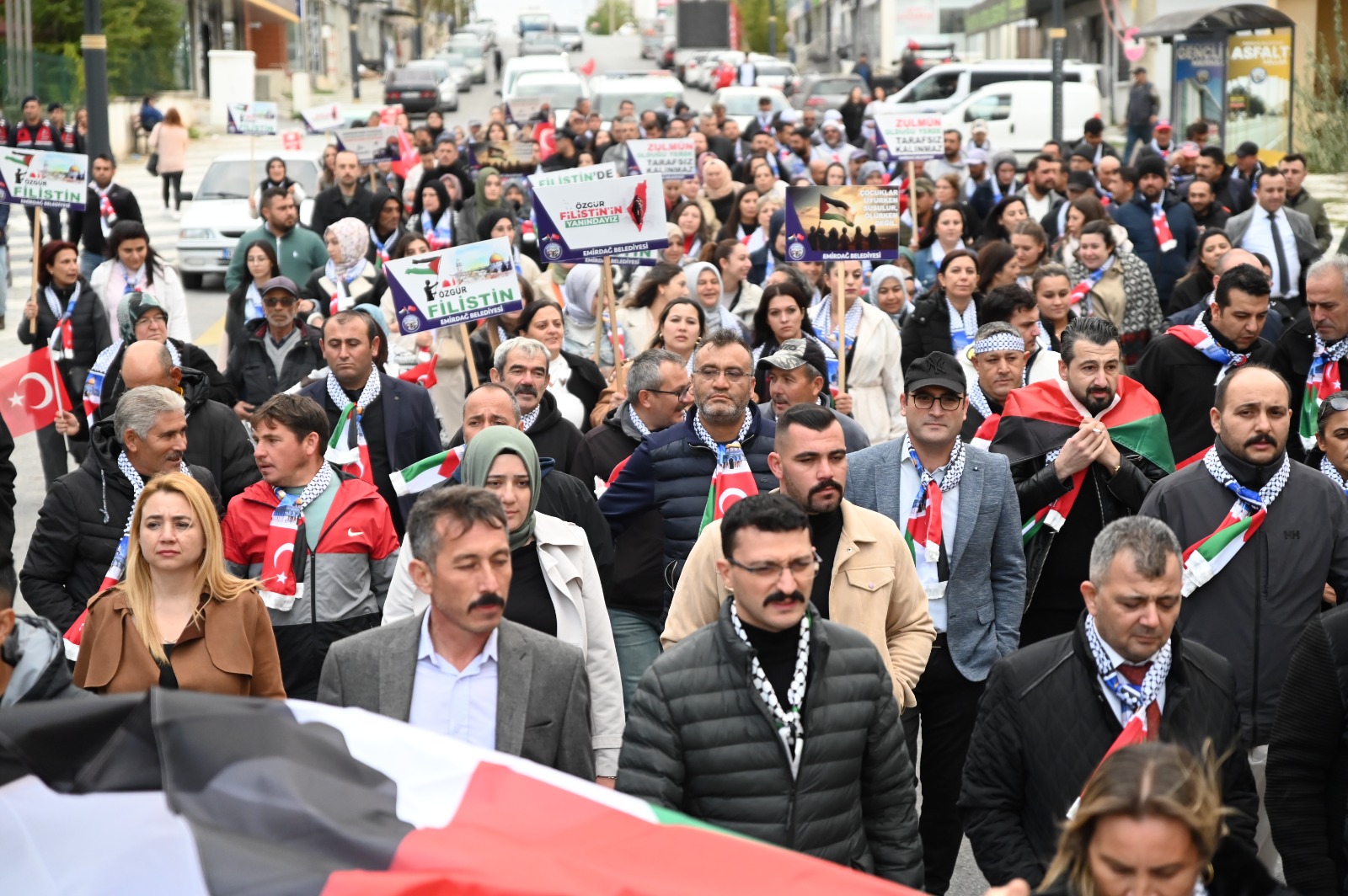 Emi̇rdağ’dan Gazze’ye Destek Yürüyüşü (3)