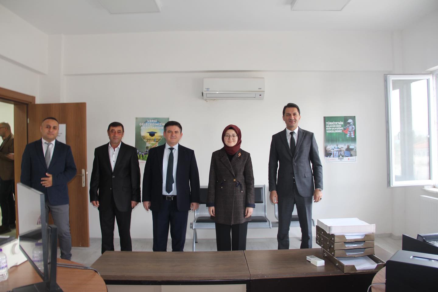 Evci̇ler’de Vergi̇ Dai̇resi̇ Hi̇zmete Açildi (2)