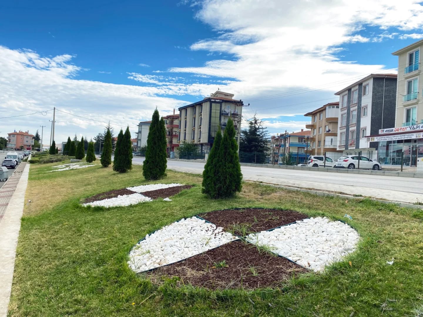 Fatih Mahallesinde Peyzaj Çalışmaları Devam Ediyor (1)