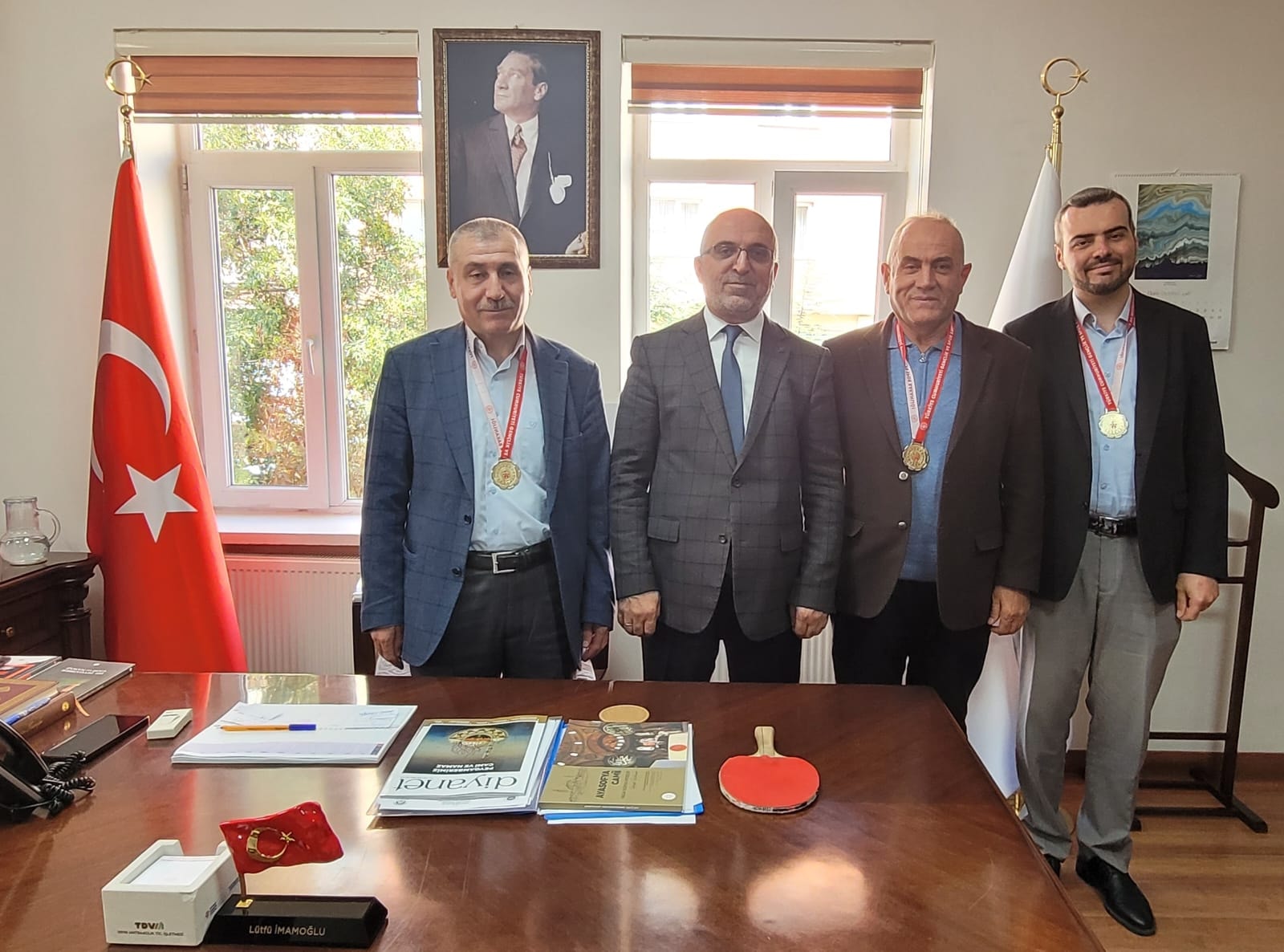 İl Müftülüğü Takimi Masa Teni̇si̇nde İl Şampi̇yonu Oldu (4)