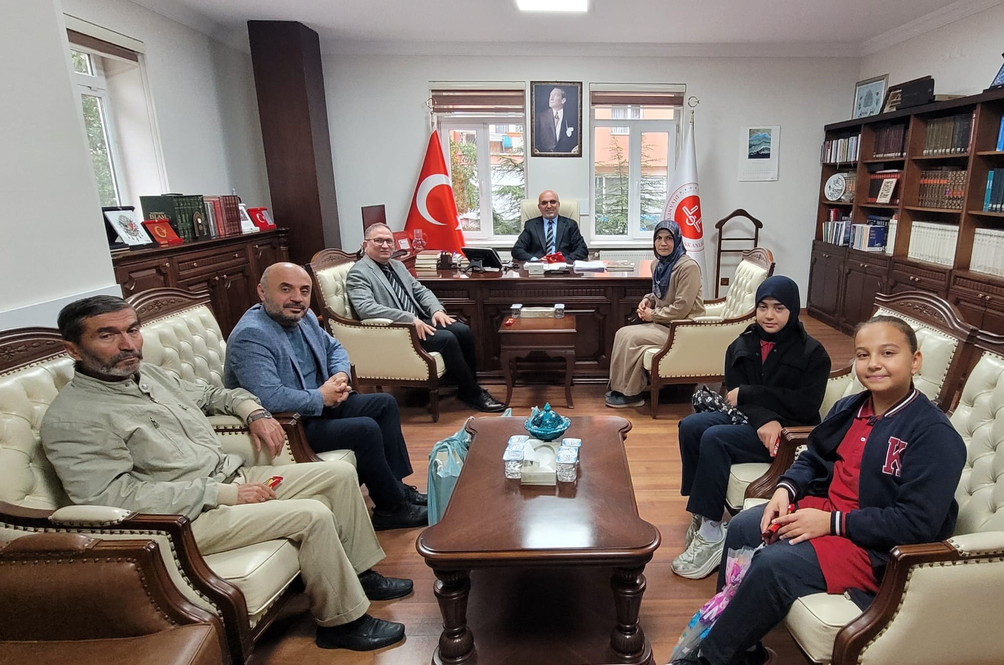 Kadinana İmam Hati̇p Ortaokulundan Müftülüğe Zi̇yaret (2)