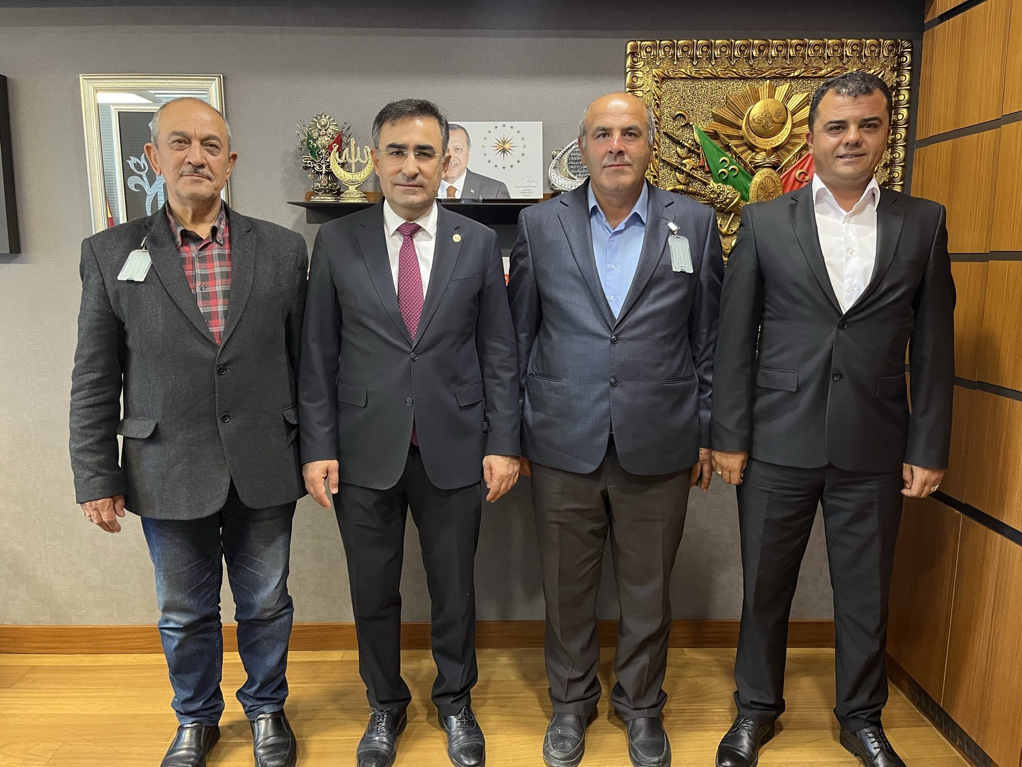 Mi̇lletveki̇li̇ Arslan, Eber Heyeti̇yle Bölge Çalişmalarini Görüştü