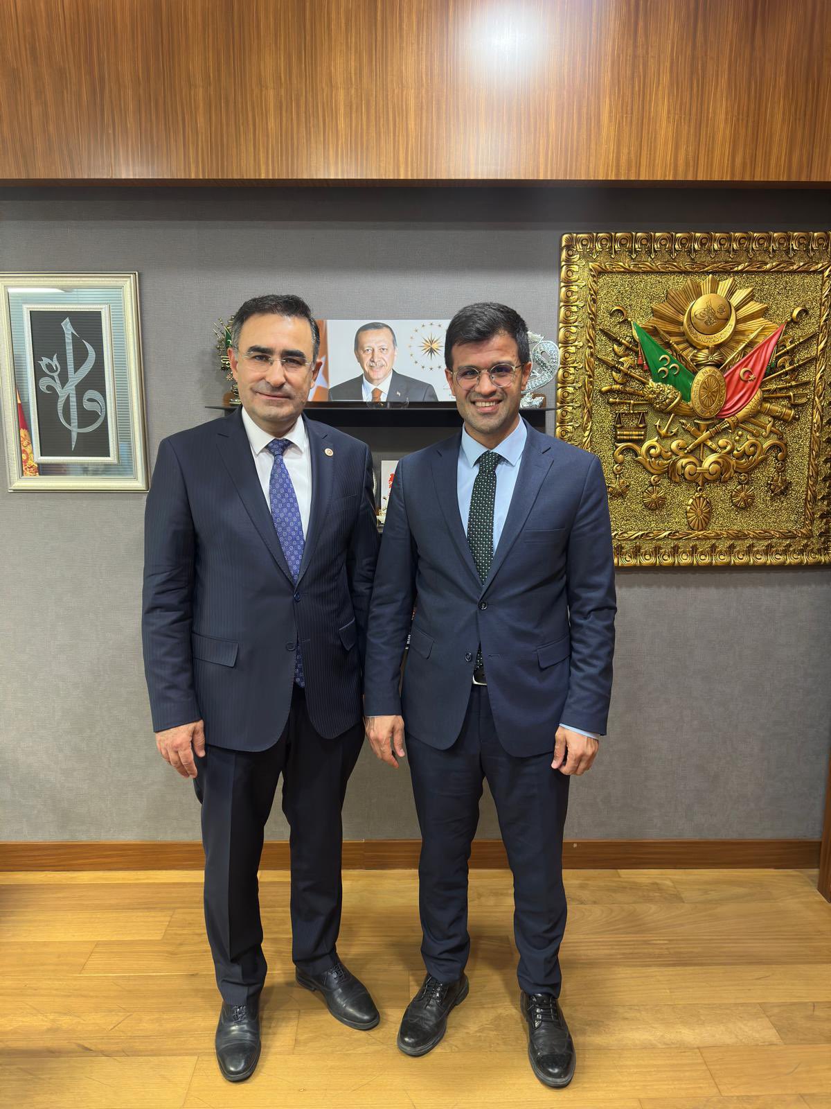 Mi̇lletveki̇li̇ Arslan’a Tbmm’de Teşki̇lat Ve Muhtarlardan Zi̇yaret (2)
