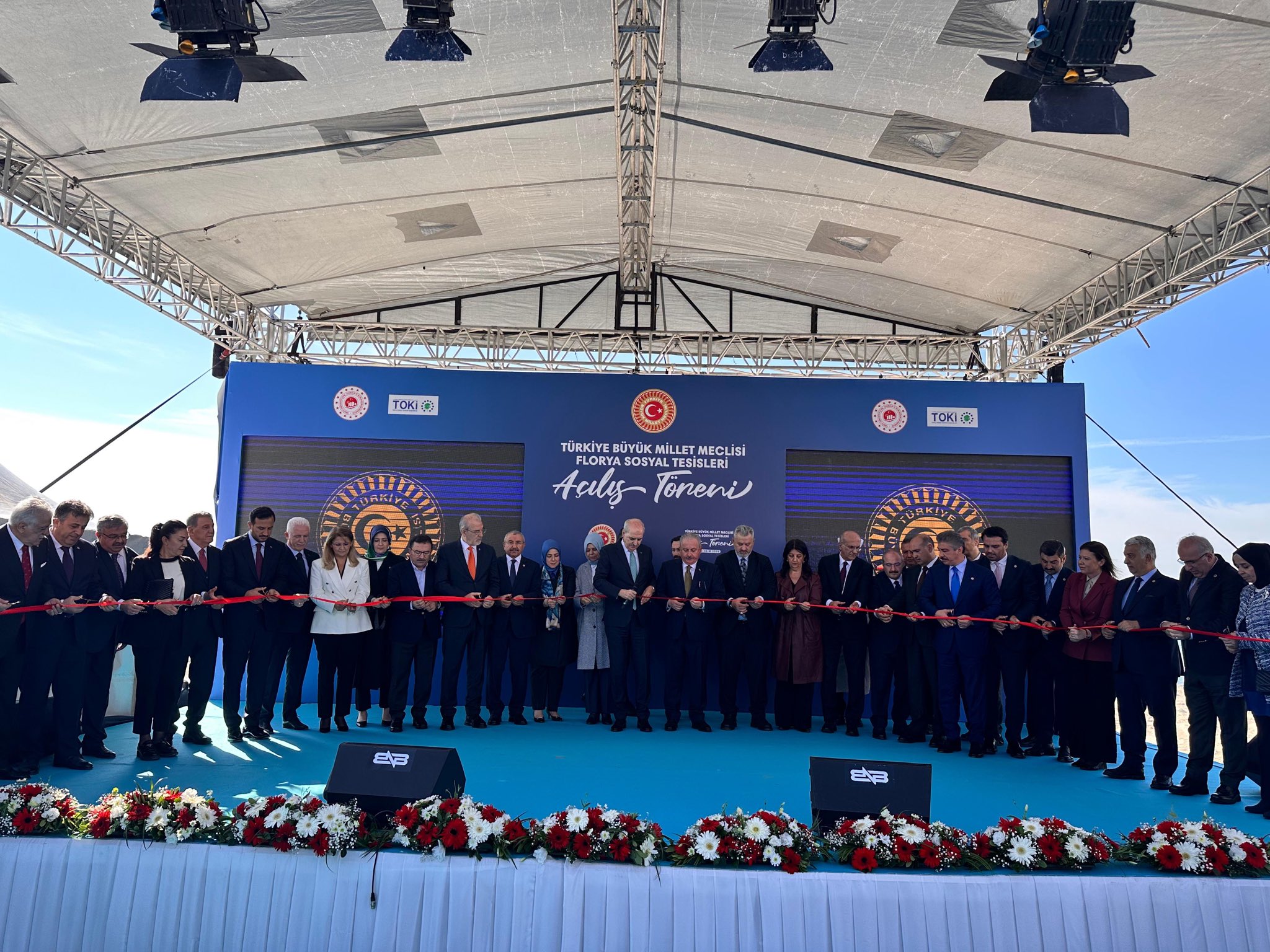 Mi̇lletveki̇li̇ Yurdunuseven, Tbmm Florya Sosyal Tesi̇sleri̇ni̇n Açilişina Katildi (3)