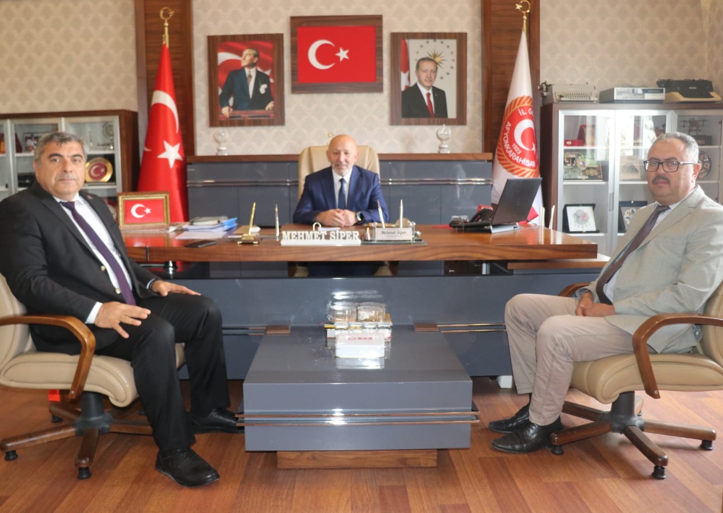 Mi̇lli̇ Eği̇ti̇m Müdürü Sünnetci̇’den İl Genel Mecli̇si̇ne Zi̇yaret (1)