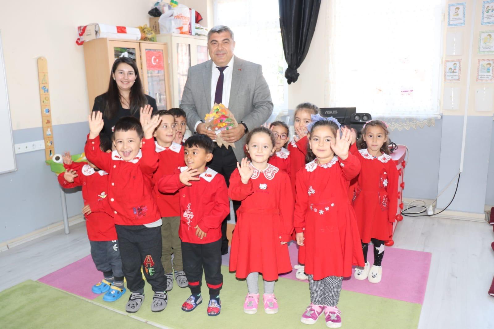 Müdür Sünnetci̇, Beyköy Okullarinda Öğrenci̇lerle Buluştu (2)